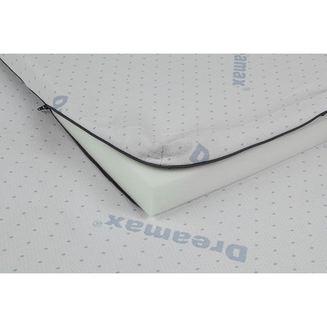 Ilene White Memory Foam Topper, Cal.King - U&U Home Budget Furniture (Carteret, NJ)