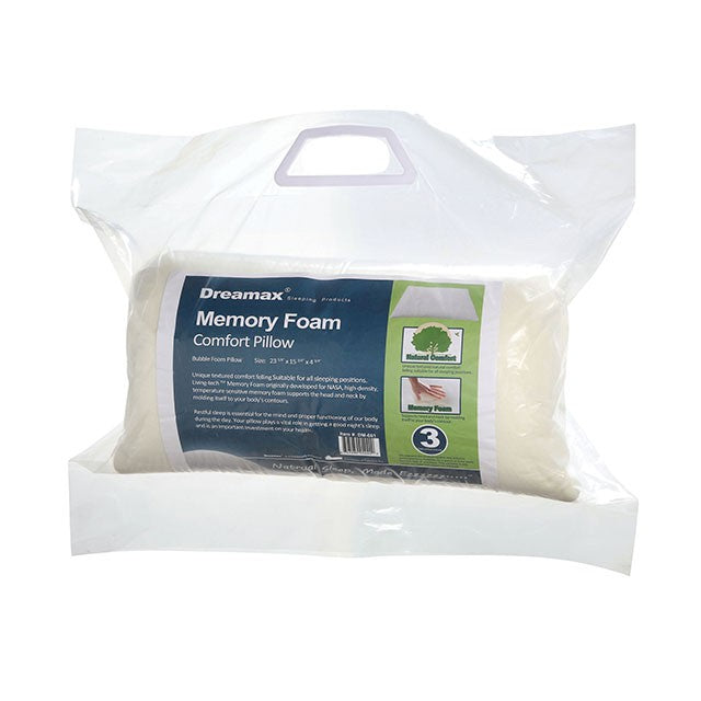Hosta Memory Foam Pillow (8/Box) - U&U Home Budget Furniture (Carteret, NJ)