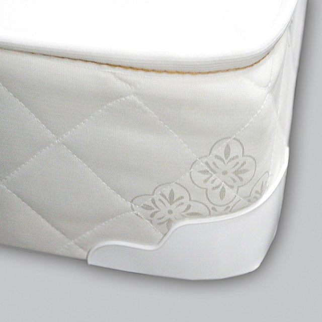 Daisy White 8" Bunkie Board Combo Mattress, Twin - U&U Home Budget Furniture (Carteret, NJ)