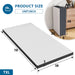 Hollyhock 3" Twin XL Tri-Fold Memory Foam Topper - U&U Home Budget Furniture (Carteret, NJ)