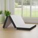 Hollyhock 4" Full Tri-Fold Memory Foam Topper - U&U Home Budget Furniture (Carteret, NJ)