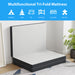 Hollyhock 4" Twin Tri-Fold Memory Foam Topper - U&U Home Budget Furniture (Carteret, NJ)