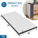 Hollyhock 4" Twin XL Tri-Fold Memory Foam Topper - U&U Home Budget Furniture (Carteret, NJ)