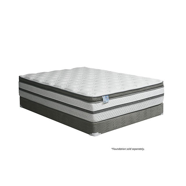 Siddalee 16 Euro Pillow Top 2.5 Gel Infused Memory Foam - U&U Home Budget Furniture (Carteret, NJ)