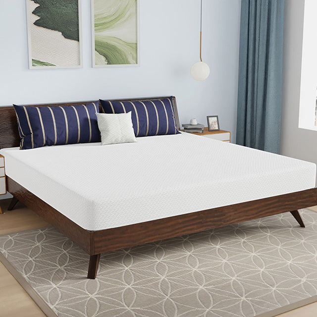 Nasturtium 8" E.King Bamboo Charcoal Infused Memory Foam - U&U Home Budget Furniture (Carteret, NJ)