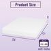 Nasturtium 8" Full Bamboo Charcoal Infused Memory Foam - U&U Home Budget Furniture (Carteret, NJ)