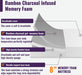 Nasturtium 8" Queen Bamboo Charcoal Infused Memory Foam - U&U Home Budget Furniture (Carteret, NJ)