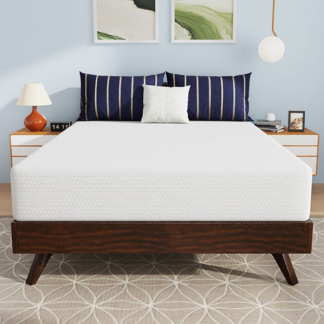 Nasturtium 10" Full Bamboo Charcoal Infused Memory Foam - U&U Home Budget Furniture (Carteret, NJ)