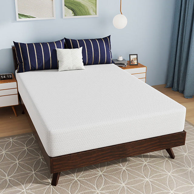 Nasturtium 10" Full Bamboo Charcoal Infused Memory Foam - U&U Home Budget Furniture (Carteret, NJ)