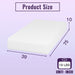 Nasturtium 10" Twin Bamboo Charcoal Infused Memory Foam - U&U Home Budget Furniture (Carteret, NJ)