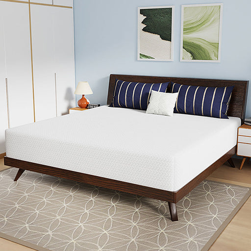 Nasturtium 12" E.King Bamboo Charcoal Infused Memory Foam - U&U Home Budget Furniture (Carteret, NJ)