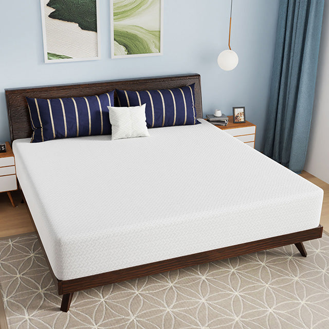 Nasturtium 12" E.King Bamboo Charcoal Infused Memory Foam - U&U Home Budget Furniture (Carteret, NJ)