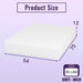 Nasturtium 12" Full Bamboo Charcoal Infused Memory Foam - U&U Home Budget Furniture (Carteret, NJ)