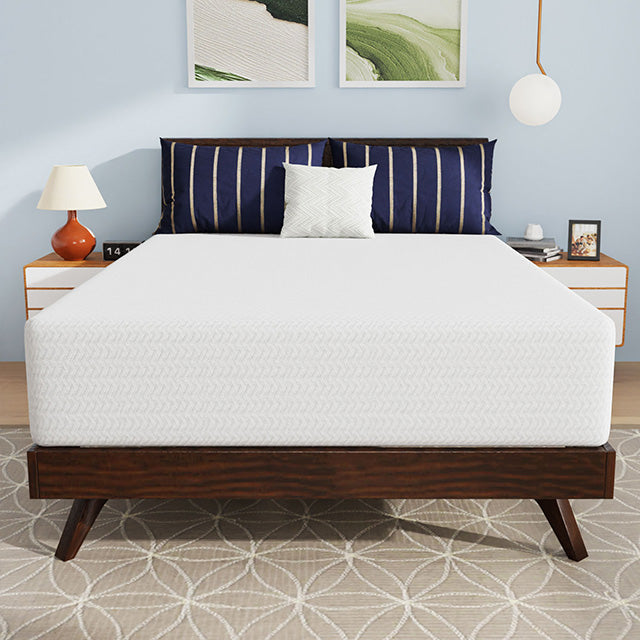 Nasturtium 12" Full Bamboo Charcoal Infused Memory Foam - U&U Home Budget Furniture (Carteret, NJ)