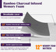 Nasturtium 12" Queen Bamboo Charcoal Infused Memory Foam - U&U Home Budget Furniture (Carteret, NJ)