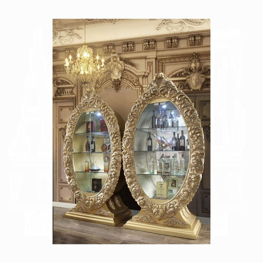 Seville Curio - U&U Home Budget Furniture (Carteret, NJ)