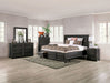 Oakridge Bed Brown & Grey - U&U Home Budget Furniture (Carteret, NJ)