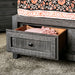 Oakridge Bed Brown & Grey - U&U Home Budget Furniture (Carteret, NJ)