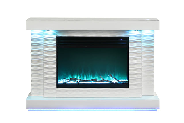 Dorrit 55" Electric Fire Place - U&U Home Budget Furniture (Carteret, NJ)