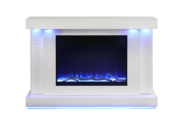 Dorrit 55" Electric Fire Place - U&U Home Budget Furniture (Carteret, NJ)