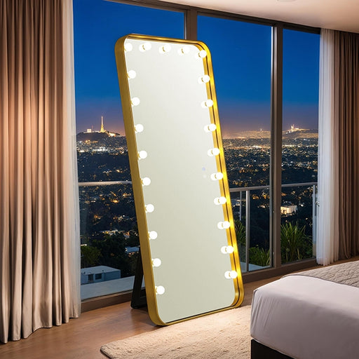 Myra Floor Mirror - U&U Home Budget Furniture (Carteret, NJ)