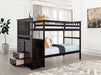 Ontario Twin/Twin Bunk Bed - U&U Home Budget Furniture (Carteret, NJ)