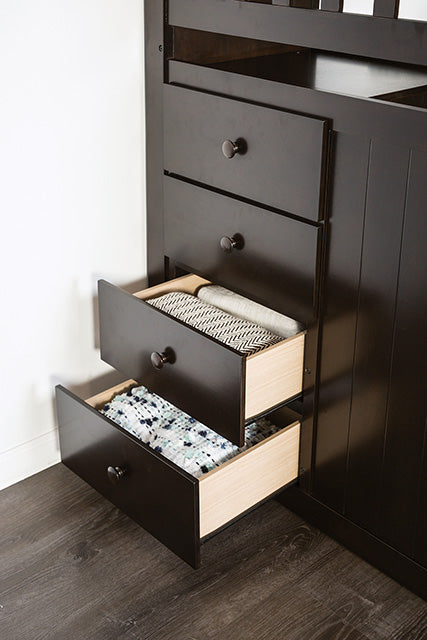 Ontario Twin/Twin Bunk Bed - U&U Home Budget Furniture (Carteret, NJ)