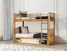Richland Twin/Twin Bunk Bed - U&U Home Budget Furniture (Carteret, NJ)