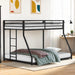 Rothwell Metal Bunk Bed Twin/ Full - U&U Home Budget Furniture (Carteret, NJ)