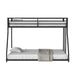 Rothwell Metal Bunk Bed Twin/ Full - U&U Home Budget Furniture (Carteret, NJ)
