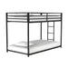 Rothwell Metal Bunk Bed Twin/ Full - U&U Home Budget Furniture (Carteret, NJ)
