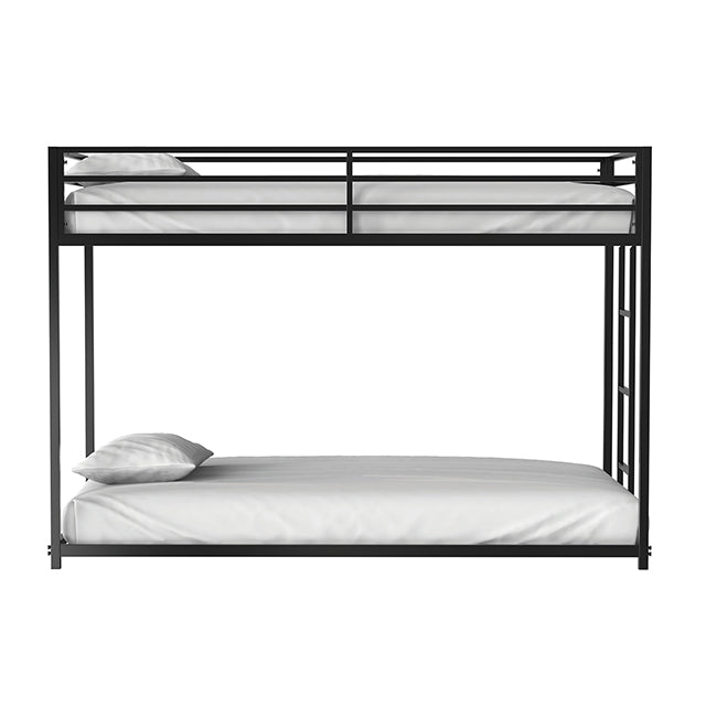 Rothwell Metal Bunk Bed Twin/ Full - U&U Home Budget Furniture (Carteret, NJ)