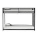 Rothwell Metal Bunk Bed Twin/ Full - U&U Home Budget Furniture (Carteret, NJ)