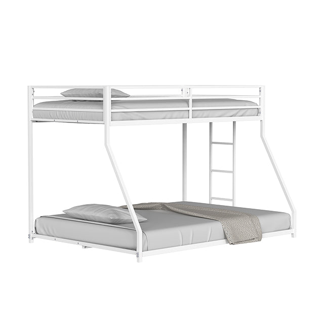 Rothwell Metal Bunk Bed Twin/ Full - U&U Home Budget Furniture (Carteret, NJ)