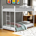 Rothwell Metal Bunk Bed Twin/ Full - U&U Home Budget Furniture (Carteret, NJ)