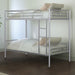 Plutus Twin/Twin Metal Bunkbed - U&U Home Budget Furniture (Carteret, NJ)