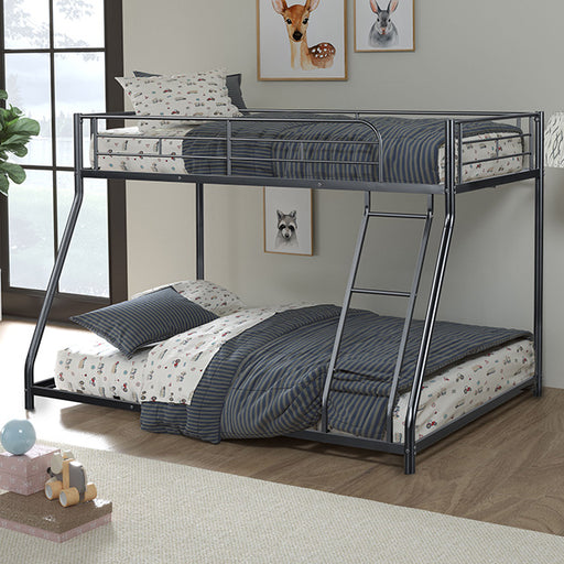 Panos Twin/Full Metal Bunkbed - U&U Home Budget Furniture (Carteret, NJ)