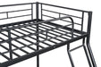 Panos Twin/Full Metal Bunkbed - U&U Home Budget Furniture (Carteret, NJ)