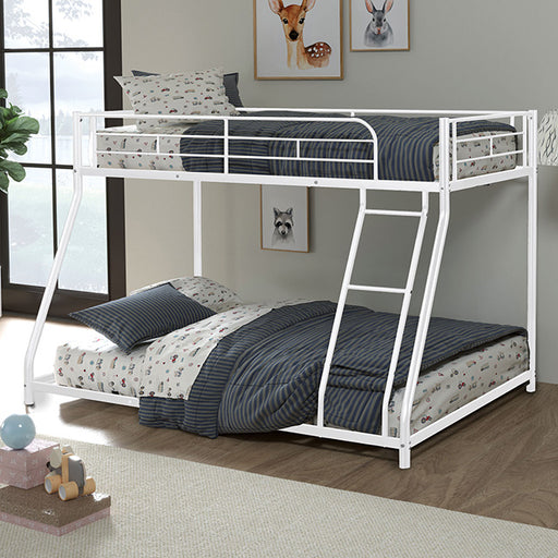 Panos Twin/Full Metal Bunkbed - U&U Home Budget Furniture (Carteret, NJ)