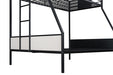 Molton Twin/Full Metal Bunkbed - U&U Home Budget Furniture (Carteret, NJ)