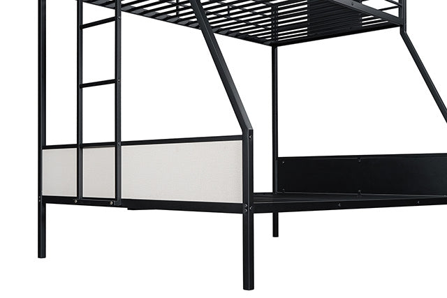 Molton Twin/Full Metal Bunkbed - U&U Home Budget Furniture (Carteret, NJ)