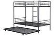 Philotus Twin/Twin Bunkbed + Trundle - U&U Home Budget Furniture (Carteret, NJ)