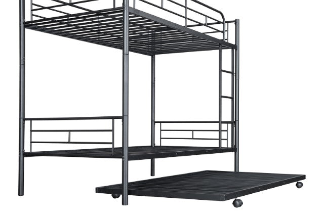 Philotus Twin/Twin Bunkbed + Trundle - U&U Home Budget Furniture (Carteret, NJ)