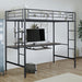 Tymon Twin Loft Bed - U&U Home Budget Furniture (Carteret, NJ)