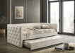 Renzi Twin Daybed w/ Trundle - U&U Home Budget Furniture (Carteret, NJ)