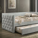 Renzi Twin Daybed w/ Trundle - U&U Home Budget Furniture (Carteret, NJ)