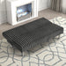 Hinwil Futon Sofa Bed Pink, Beige Grey, & Black - U&U Home Budget Furniture (Carteret, NJ)