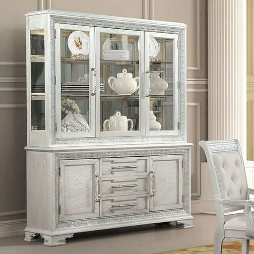Stella Mia Hutch Buffet - U&U Home Budget Furniture (Carteret, NJ)