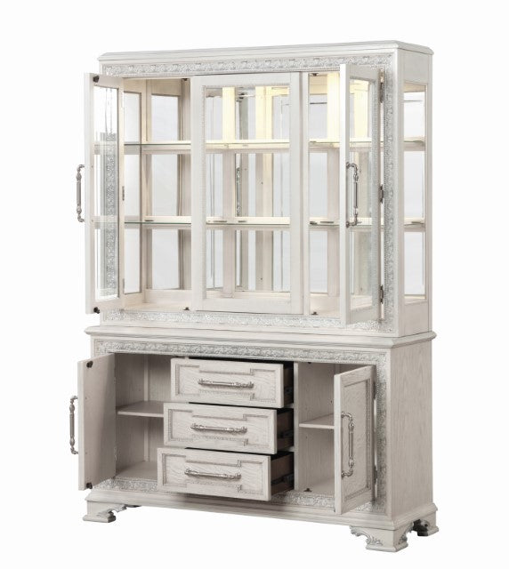 Stella Mia Hutch Buffet - U&U Home Budget Furniture (Carteret, NJ)