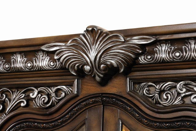 Stella Mia Curio Cabinet - U&U Home Budget Furniture (Carteret, NJ)